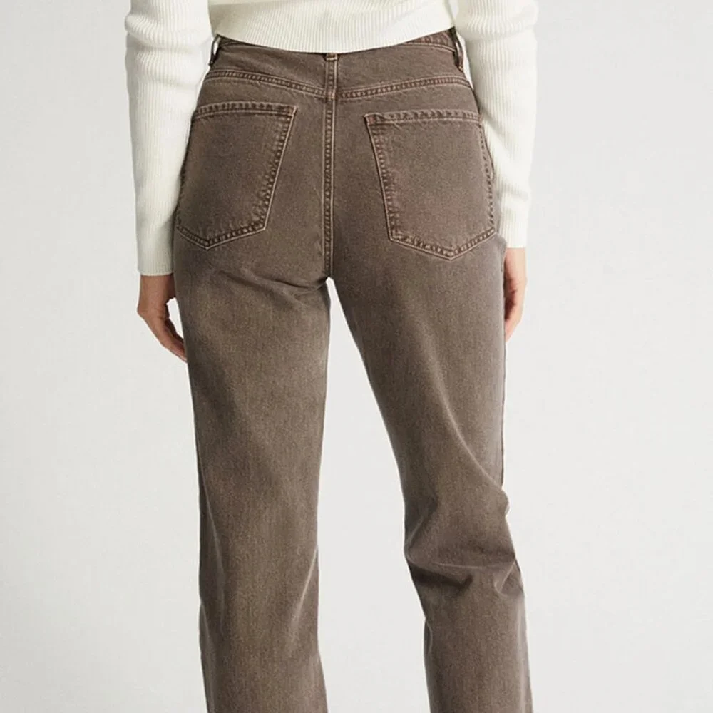 NWT - Pacsun Eco Brown Dad Jeans - 25 - Picture 2 of 7